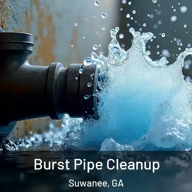  Burst Pipe Cleanup Suwanee, GA