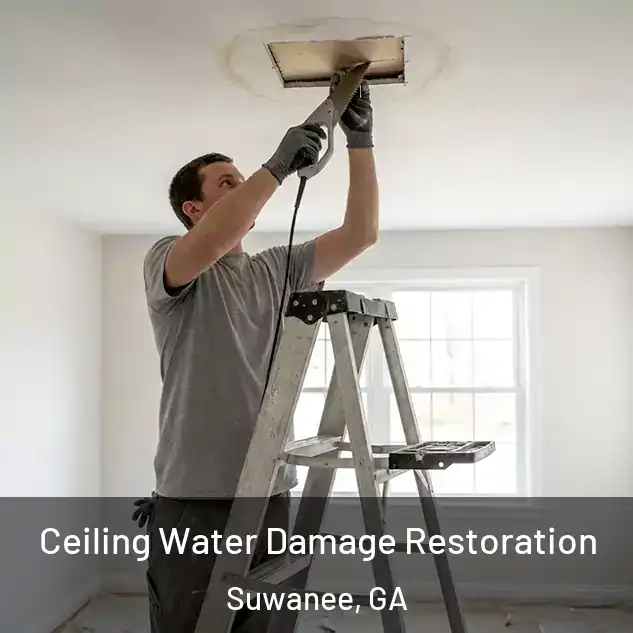  Ceiling Water Damage Restoration Suwanee, GA