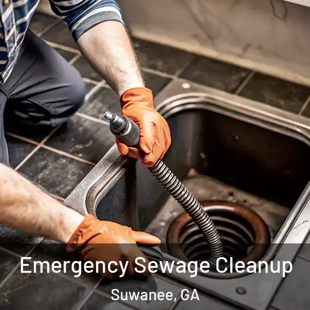  Emergency Sewage Cleanup Suwanee, GA