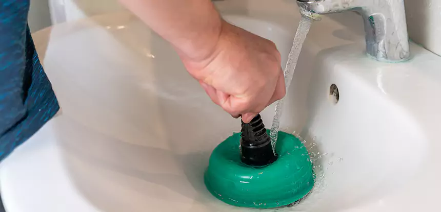 Sink Standing Water Blockage Removal in Suwanee