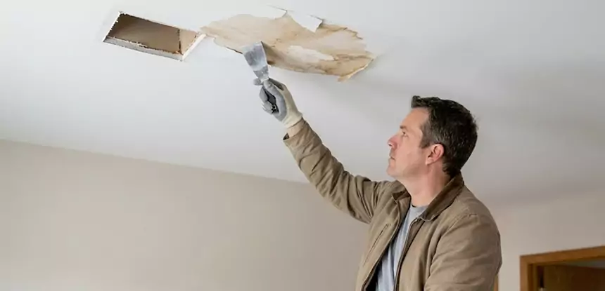 Dry Ceiling After Water Leak in Suwanee