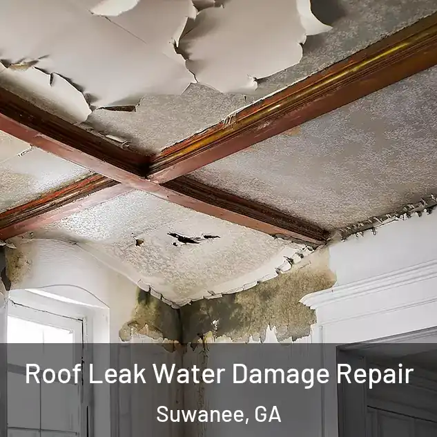  Roof Leak Water Damage Repair Suwanee, GA