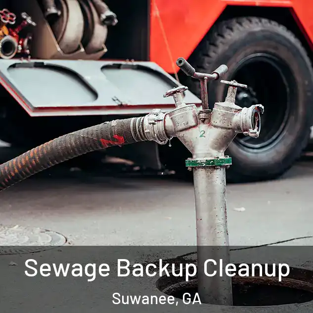  Sewage Backup Cleanup Suwanee, GA